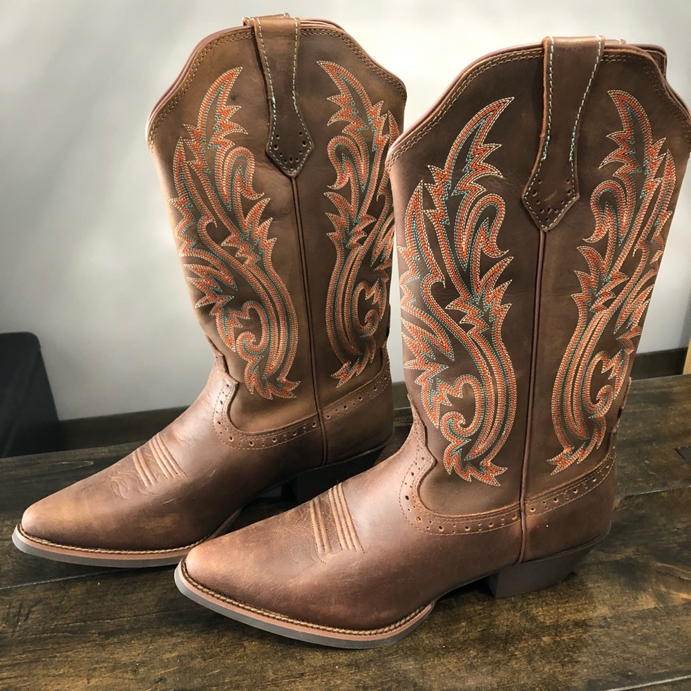 Woman’s Brazos Amarillo Boots-11 Med-New in Box